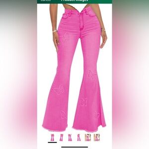 Pink Bell Bottoms